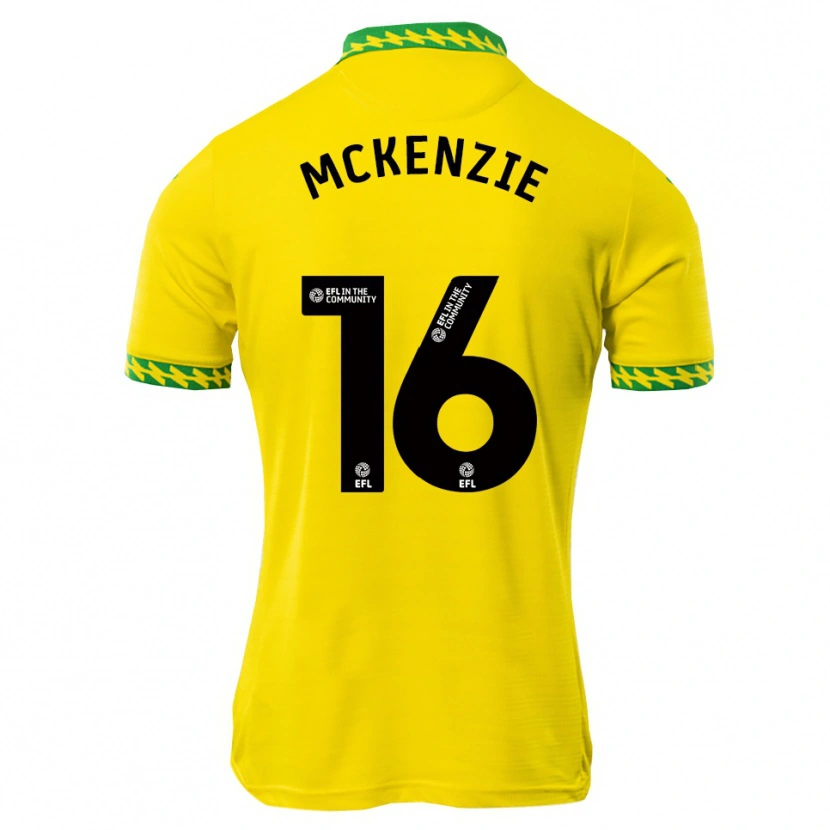 Danxen Hombre Camiseta Mason Mckenzie #16 Blanco Verde 1ª Equipación 2025/26 La Camisa México