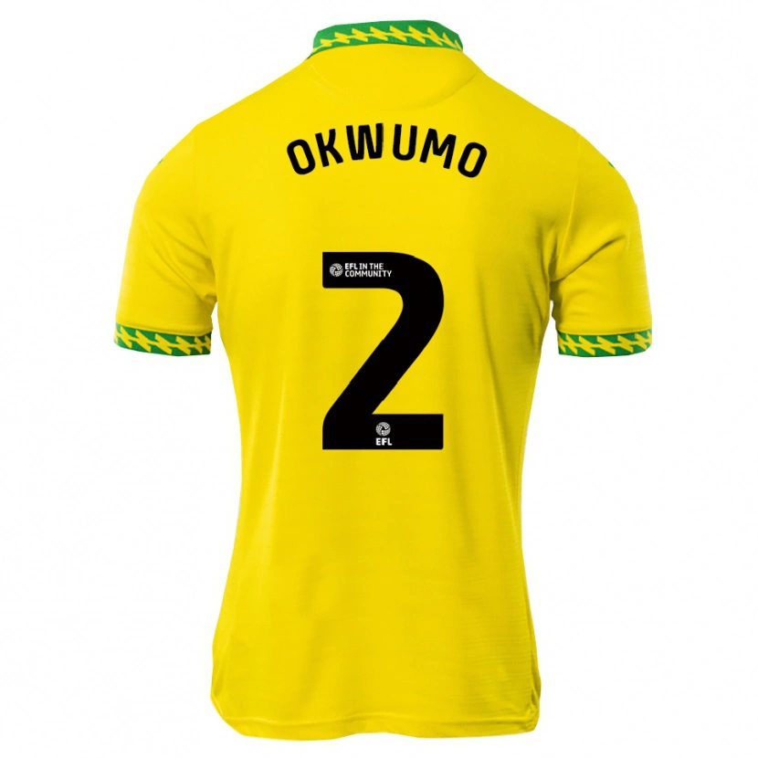 Danxen Hombre Camiseta Harmony Okwumo #2 Blanco Verde 1ª Equipación 2025/26 La Camisa México