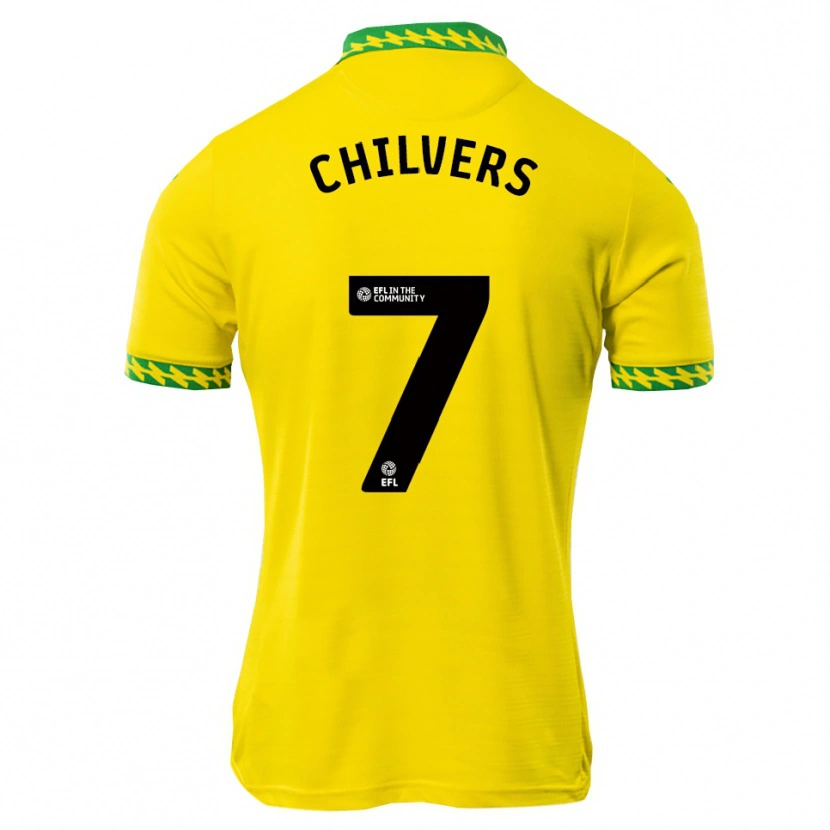 Danxen Hombre Camiseta Toby Chilvers #7 Blanco Verde 1ª Equipación 2025/26 La Camisa México