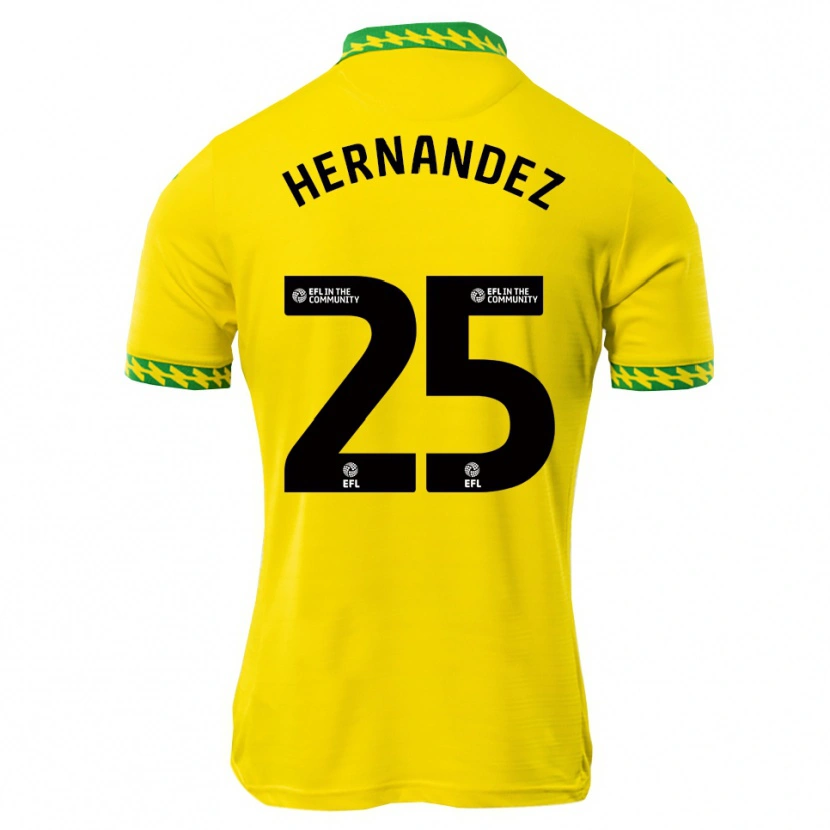 Danxen Hombre Camiseta Onel Hernández #25 Blanco Verde 1ª Equipación 2025/26 La Camisa México