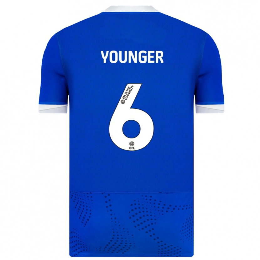 Danxen Hombre Camiseta Jazz Younger #6 Azul Blanco 1ª Equipación 2025/26 La Camisa México