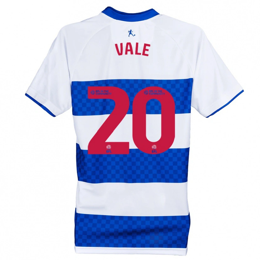 Danxen Hombre Camiseta Harvey Vale #20 Azul Blanco 1ª Equipación 2025/26 La Camisa México