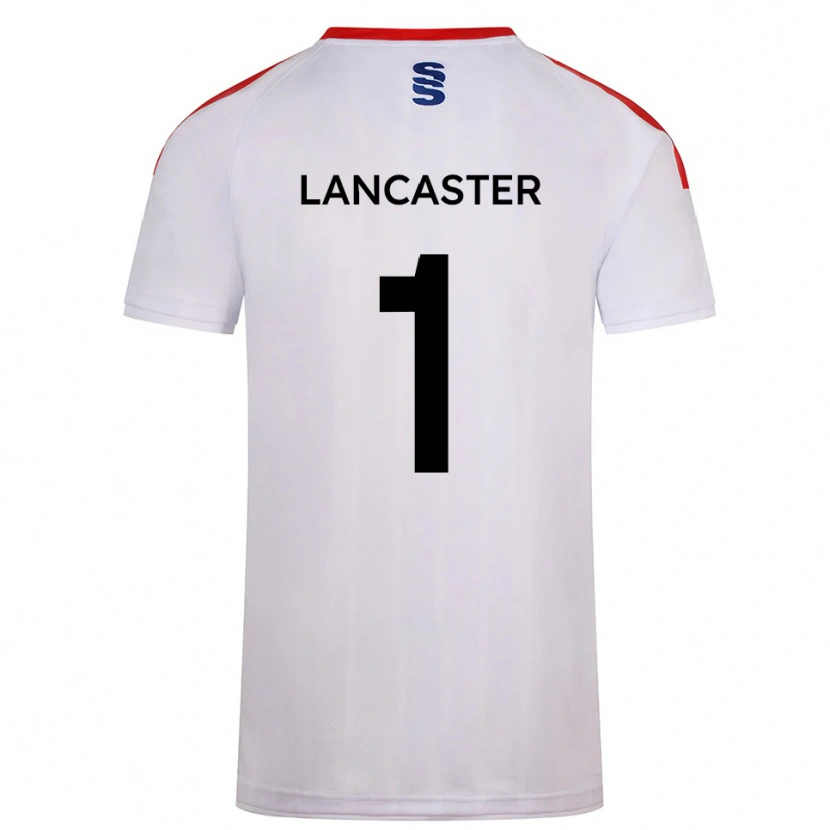 Danxen Hombre Camiseta Aaron Lancaster #1 Blanco Azul Marino 1ª Equipación 2025/26 La Camisa México