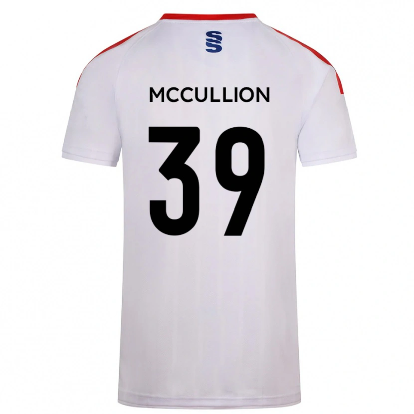 Danxen Hombre Camiseta Gerald Mccullion #39 Blanco Azul Marino 1ª Equipación 2025/26 La Camisa México
