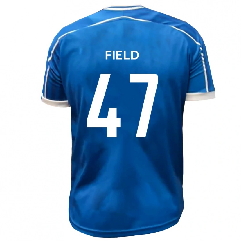 Danxen Hombre Camiseta Tyler Field #47 Azul Blanco 1ª Equipación 2025/26 La Camisa México
