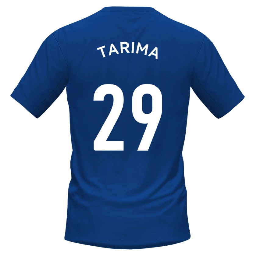 Danxen Hombre Camiseta Sean Tarima #29 Azul Blanco 1ª Equipación 2025/26 La Camisa México
