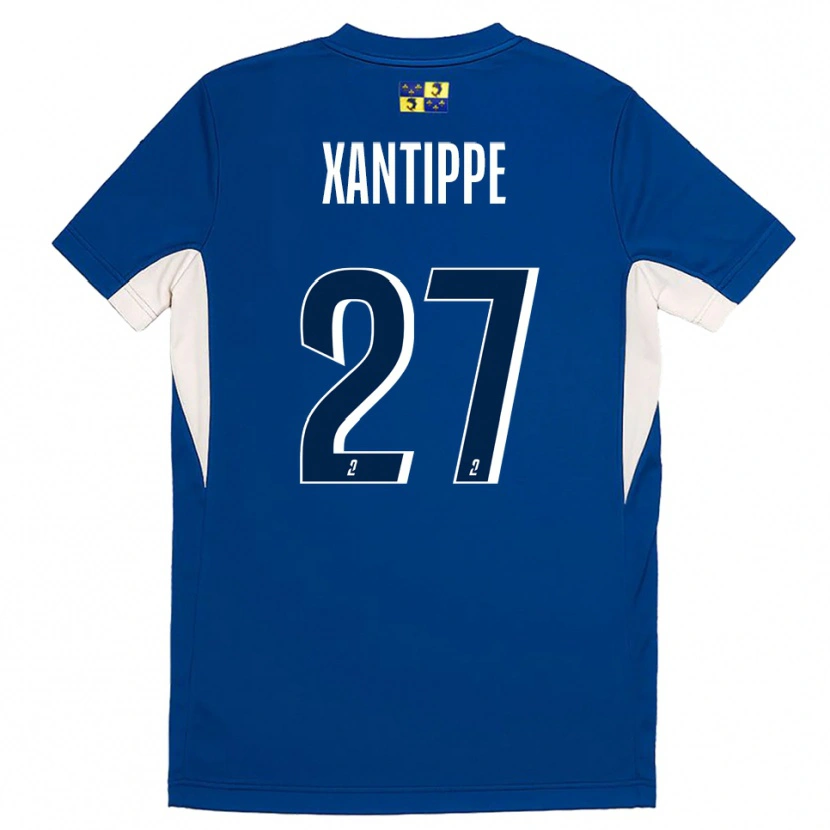 Danxen Hombre Camiseta Matthéo Xantippe #27 Azul Azul Marino 1ª Equipación 2025/26 La Camisa México