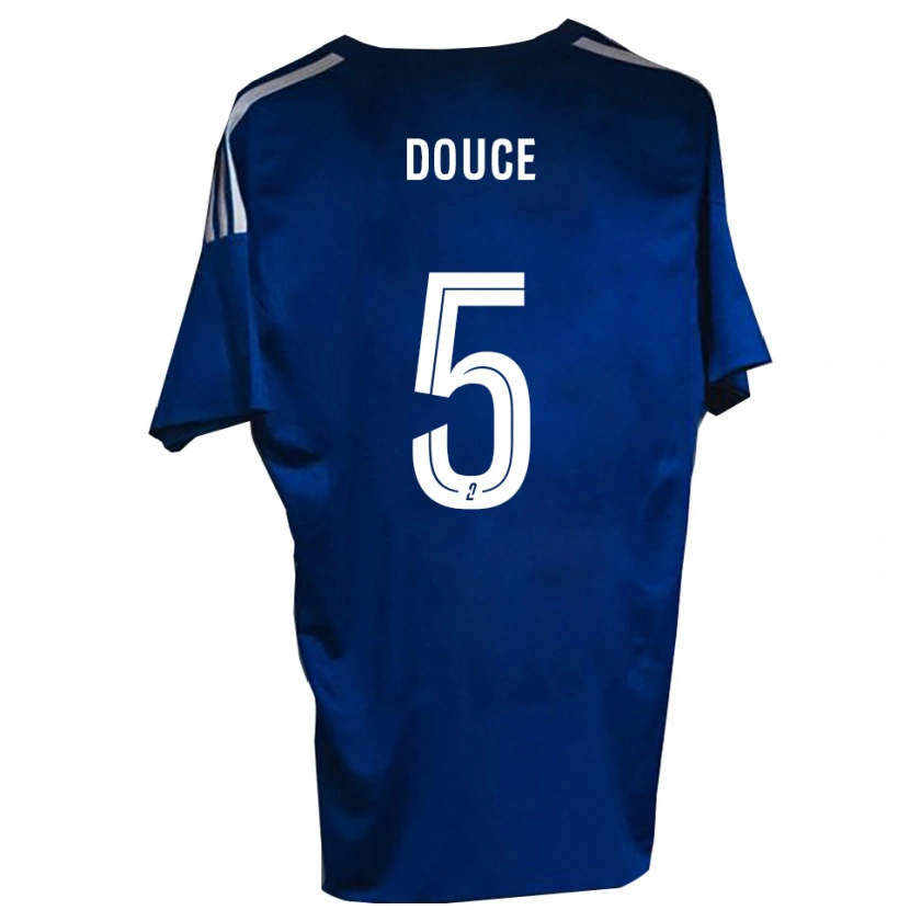 Danxen Hombre Camiseta Nassim Douce #5 Azul Blanco 1ª Equipación 2025/26 La Camisa México