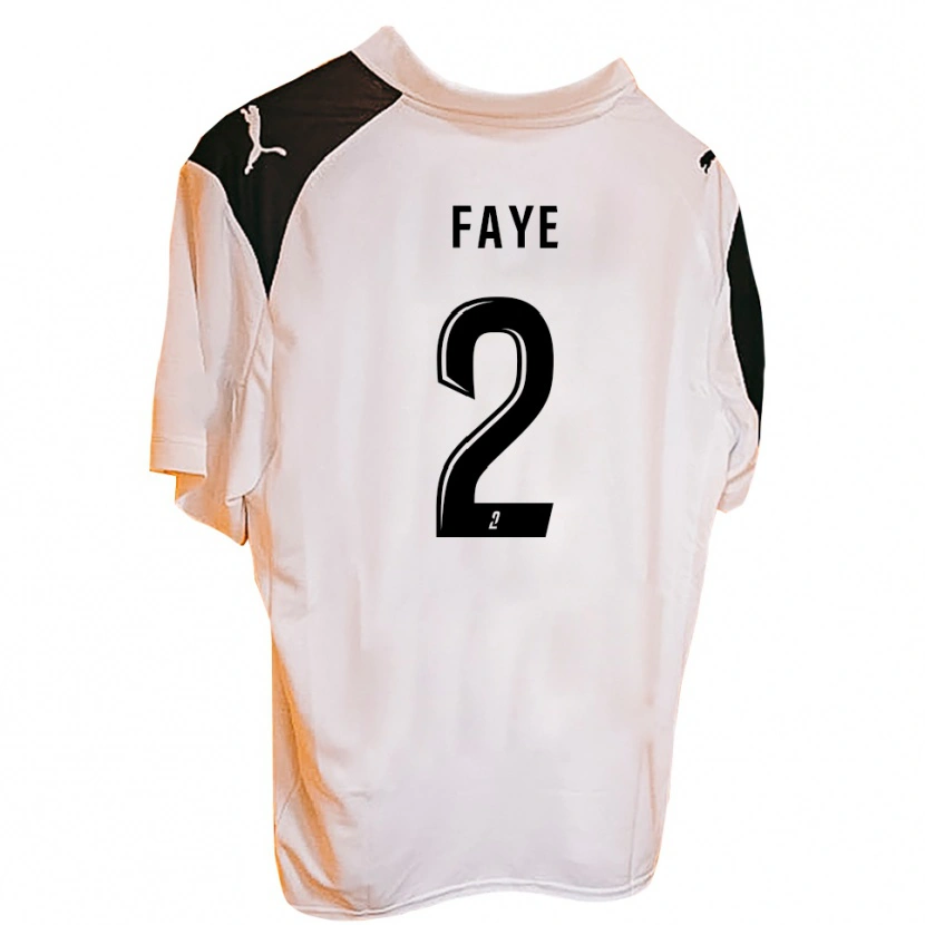 Danxen Hombre Camiseta Bilal Faye #2 Naranja Negro 1ª Equipación 2025/26 La Camisa México