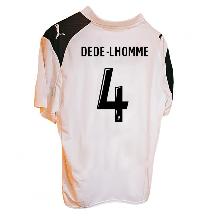 Danxen Hombre Camiseta Noah Dede-Lhomme #4 Naranja Negro 1ª Equipación 2025/26 La Camisa México