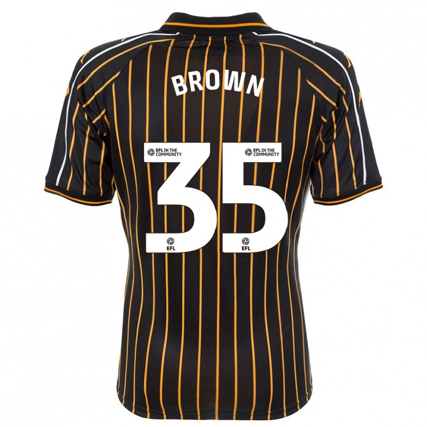 Danxen Hombre Camiseta Pharrell Brown #35 Blanco Negro 2ª Equipación 2025/26 La Camisa México