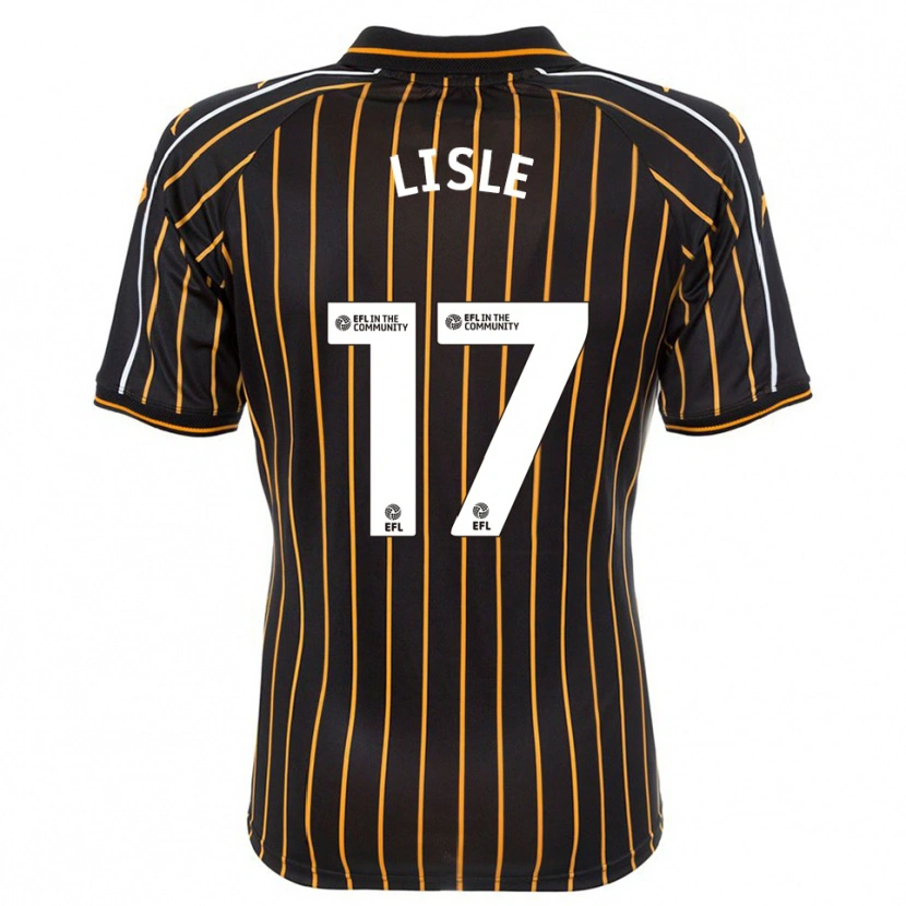 Danxen Hombre Camiseta Mary Lisle #17 Blanco Negro 2ª Equipación 2025/26 La Camisa México