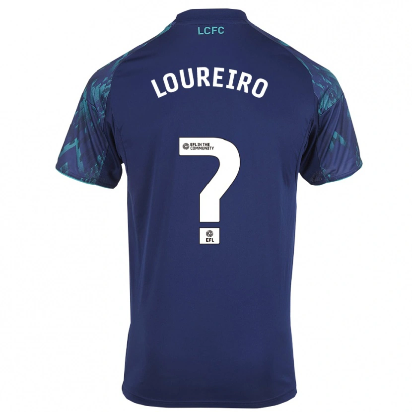 Danxen Hombre Camiseta Cheyenne Loureiro #0 Azul Marino Verde Blanco 2ª Equipación 2025/26 La Camisa México