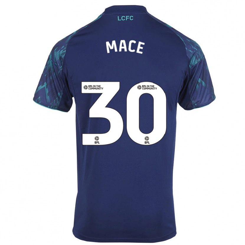 Danxen Hombre Camiseta Ruby Mace #30 Azul Marino Verde Blanco 2ª Equipación 2025/26 La Camisa México