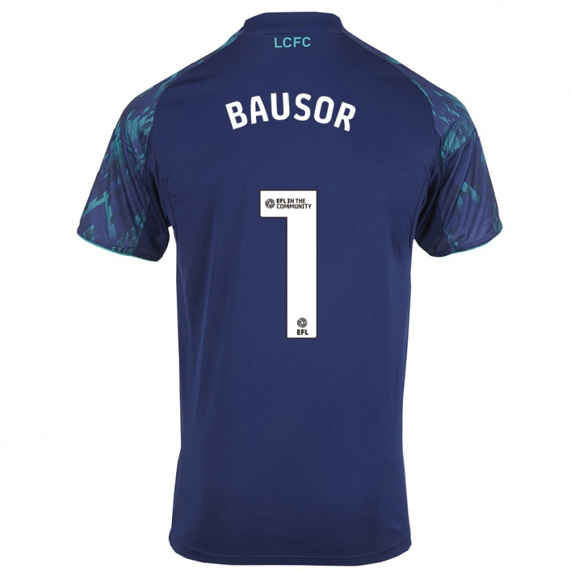 Danxen Hombre Camiseta Stevie Bausor #1 Azul Marino Verde Blanco 2ª Equipación 2025/26 La Camisa México