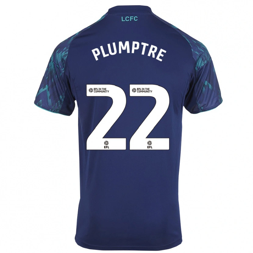 Danxen Hombre Camiseta Ashleigh Plumptre #22 Azul Marino Verde Blanco 2ª Equipación 2025/26 La Camisa México