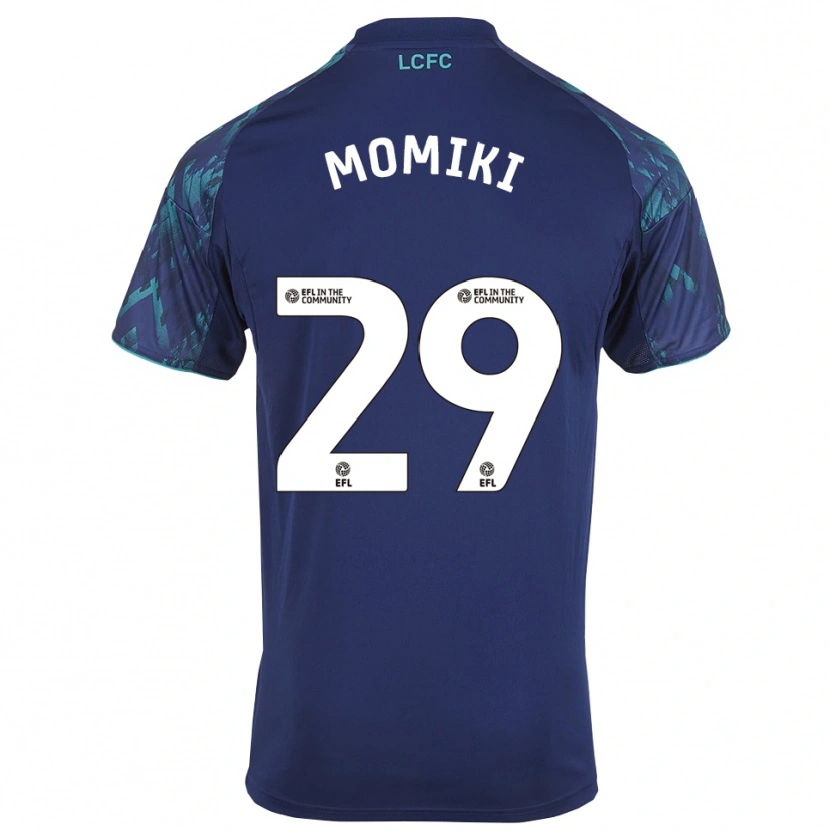 Danxen Hombre Camiseta Yuka Momiki #29 Azul Marino Verde Blanco 2ª Equipación 2025/26 La Camisa México