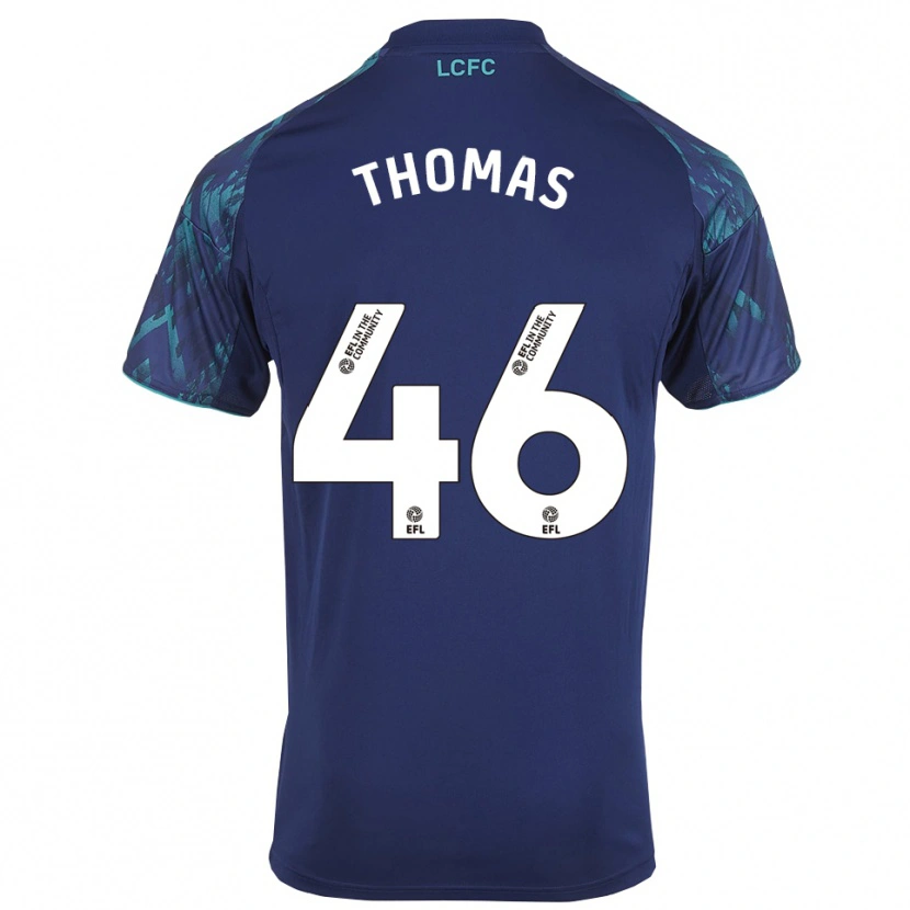 Danxen Hombre Camiseta Silko Thomas #46 Azul Marino Verde Blanco 2ª Equipación 2025/26 La Camisa México