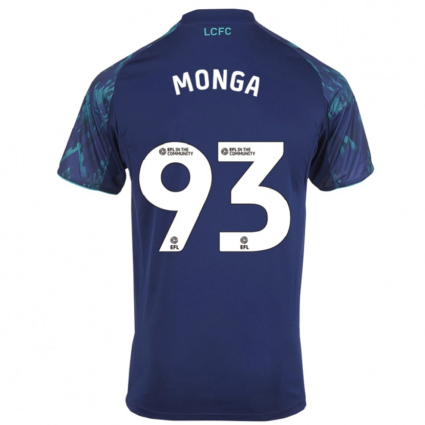 Danxen Hombre Camiseta Jeremy Monga #93 Azul Marino Verde Blanco 2ª Equipación 2025/26 La Camisa México