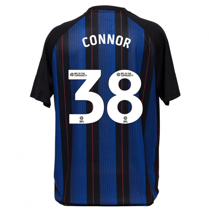 Danxen Hombre Camiseta Shea Connor #38 Azul Negro 2ª Equipación 2025/26 La Camisa México