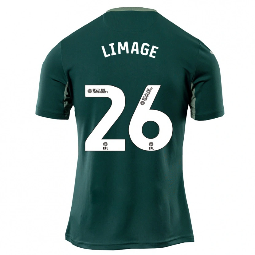 Danxen Hombre Camiseta Felicity Limage #26 Verde Blanco Púrpura 2ª Equipación 2025/26 La Camisa México