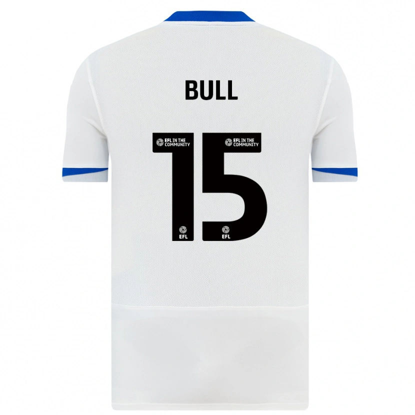Danxen Hombre Camiseta Jazz Bull #15 Blanco Negro 2ª Equipación 2025/26 La Camisa México