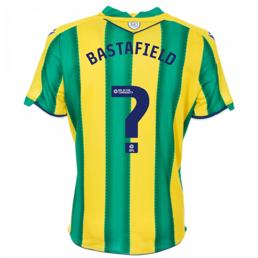 Danxen Hombre Camiseta Reece Bastafield #0 Amarillo Verde 2ª Equipación 2025/26 La Camisa México