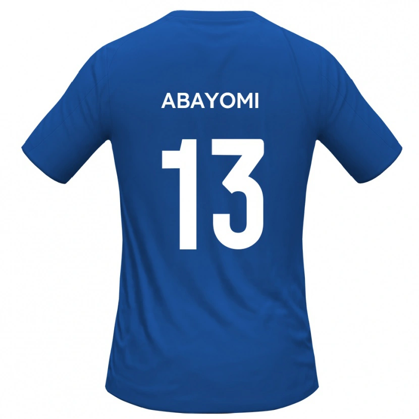 Danxen Hombre Camiseta Koju Abayomi #13 Azul Celeste 2ª Equipación 2025/26 La Camisa México