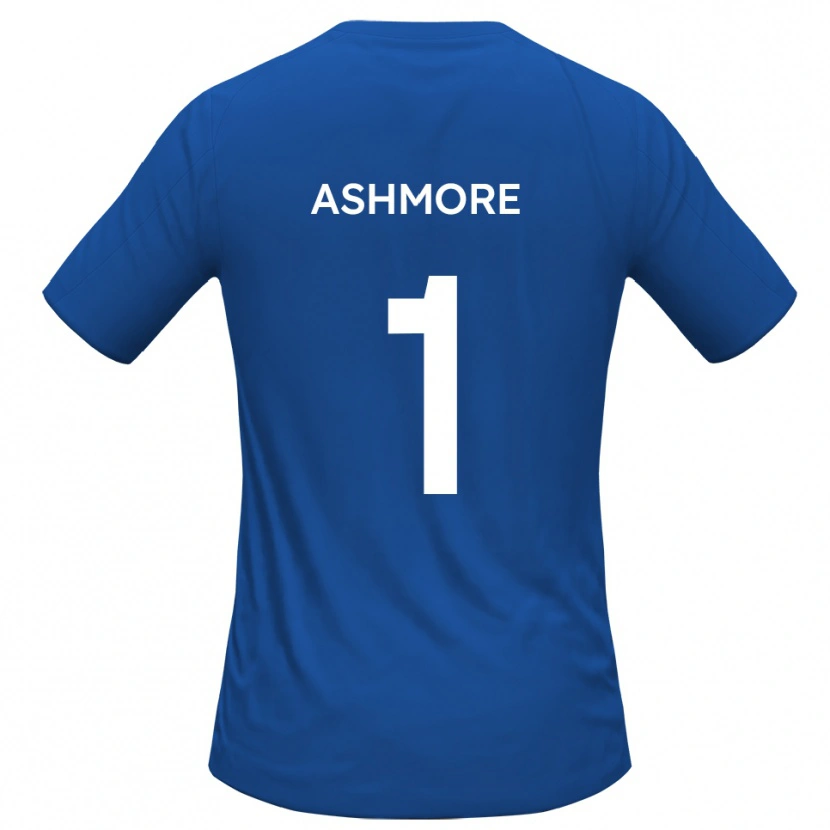 Danxen Hombre Camiseta Nathan Ashmore #1 Azul Celeste 2ª Equipación 2025/26 La Camisa México