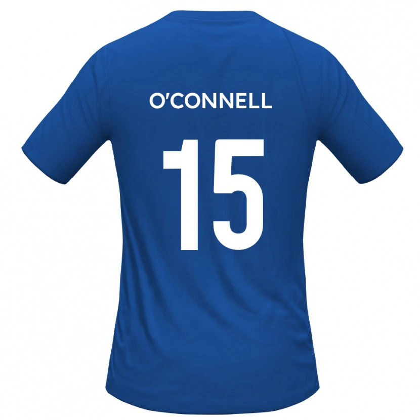 Danxen Hombre Camiseta Charlie O'connell #15 Azul Celeste 2ª Equipación 2025/26 La Camisa México