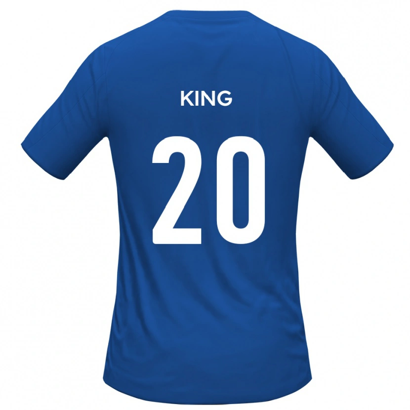 Danxen Hombre Camiseta Jeff King #20 Azul Celeste 2ª Equipación 2025/26 La Camisa México