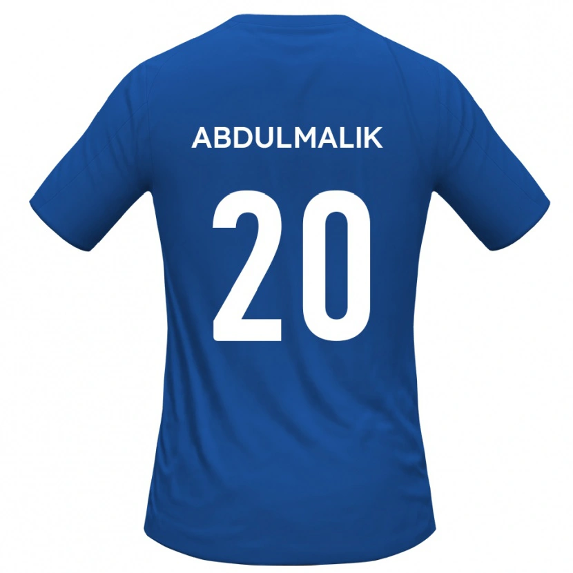 Danxen Hombre Camiseta Abdul Abdulmalik #20 Azul Celeste 2ª Equipación 2025/26 La Camisa México