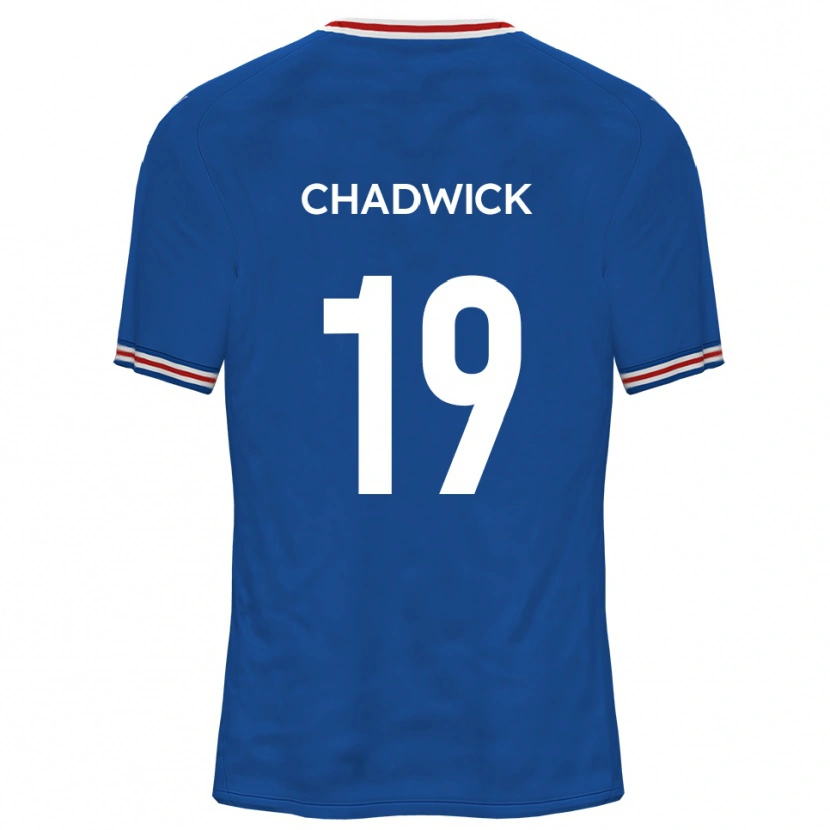 Danxen Hombre Camiseta Billy Chadwick #19 Azul Dodgers 2ª Equipación 2025/26 La Camisa México