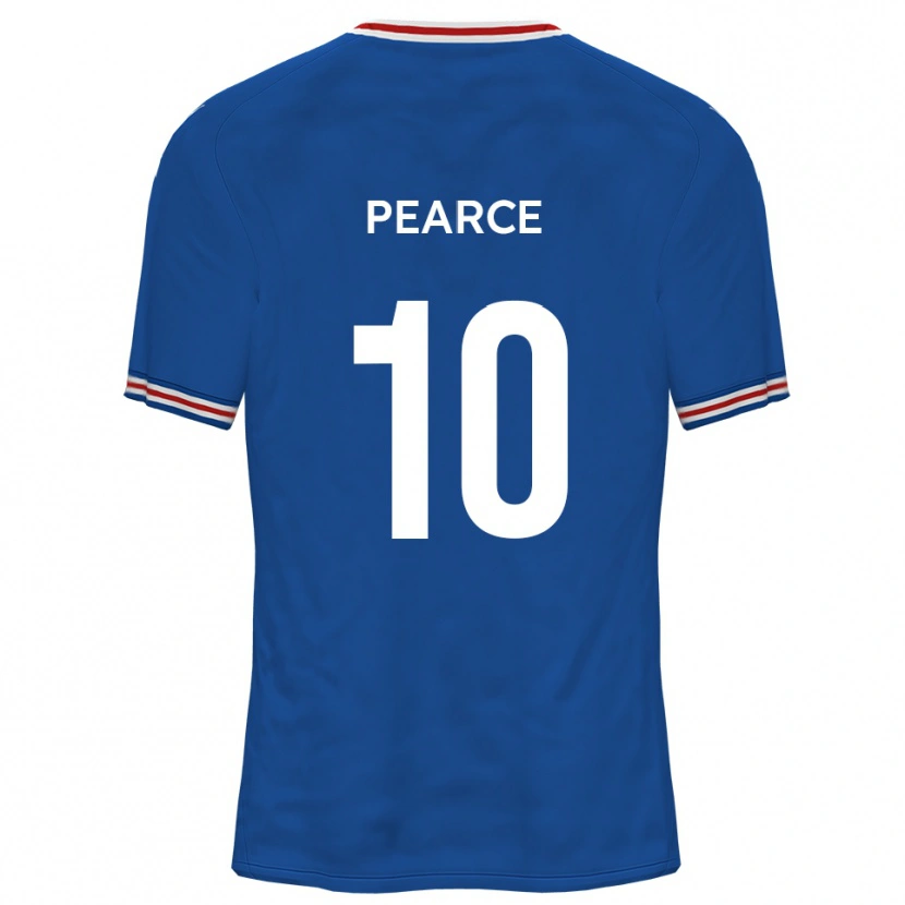 Danxen Hombre Camiseta Ollie Pearce #10 Azul Dodgers 2ª Equipación 2025/26 La Camisa México