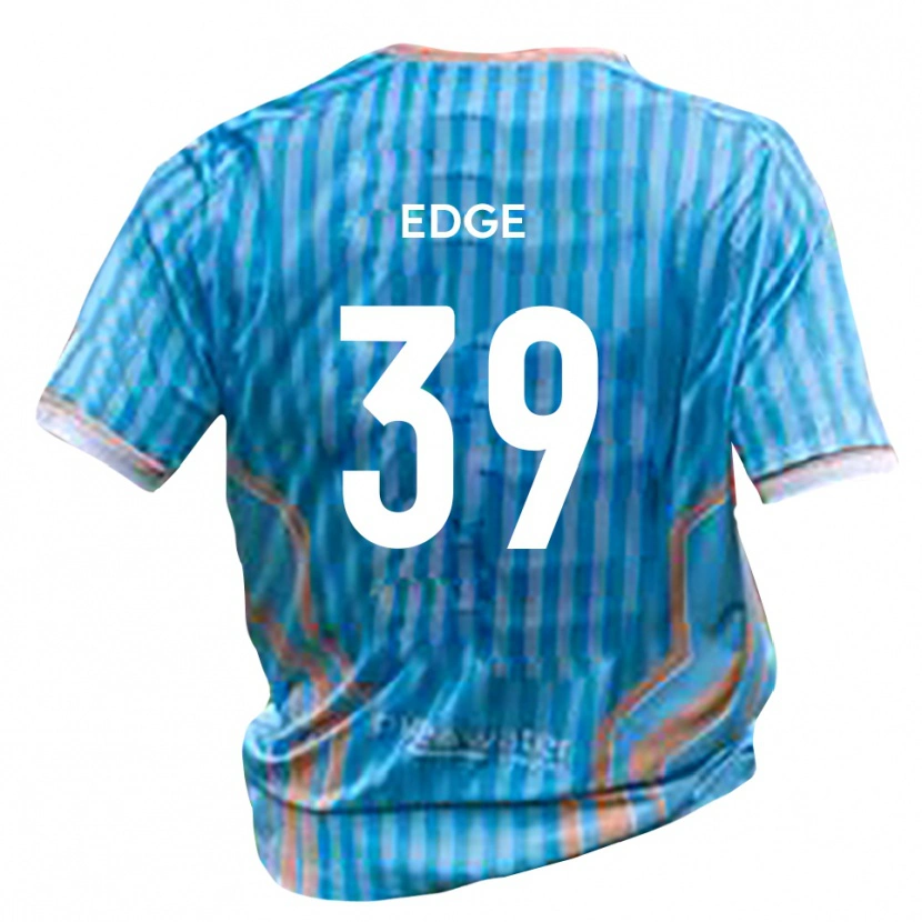 Danxen Hombre Camiseta Charlie Edge #39 Negro Oro 2ª Equipación 2025/26 La Camisa México