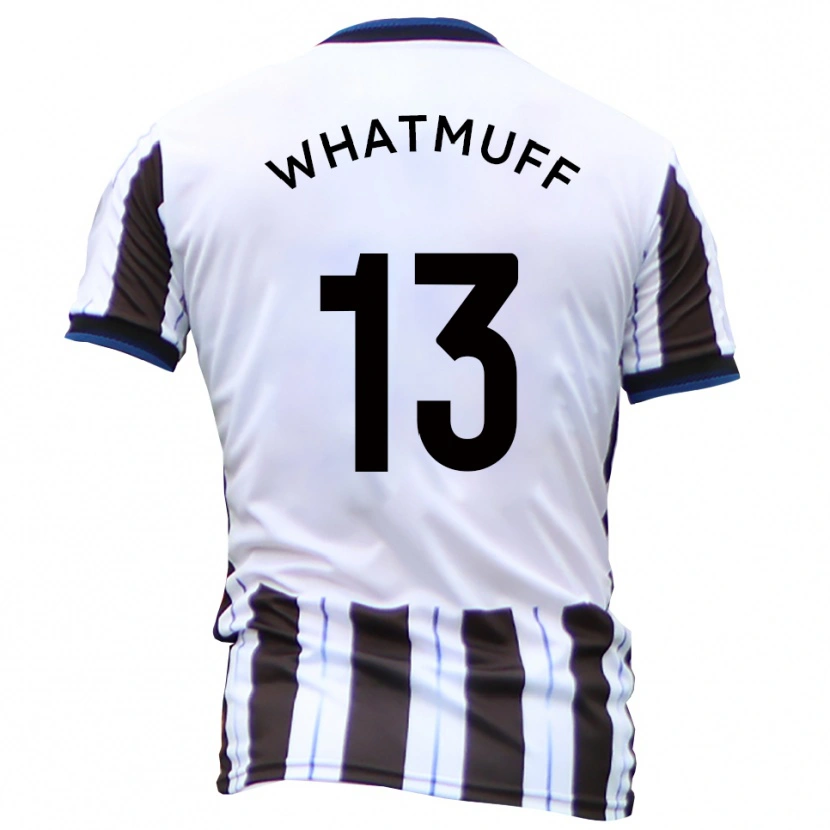 Danxen Hombre Camiseta Oliver Whatmuff #13 Blanco Negro 2ª Equipación 2025/26 La Camisa México