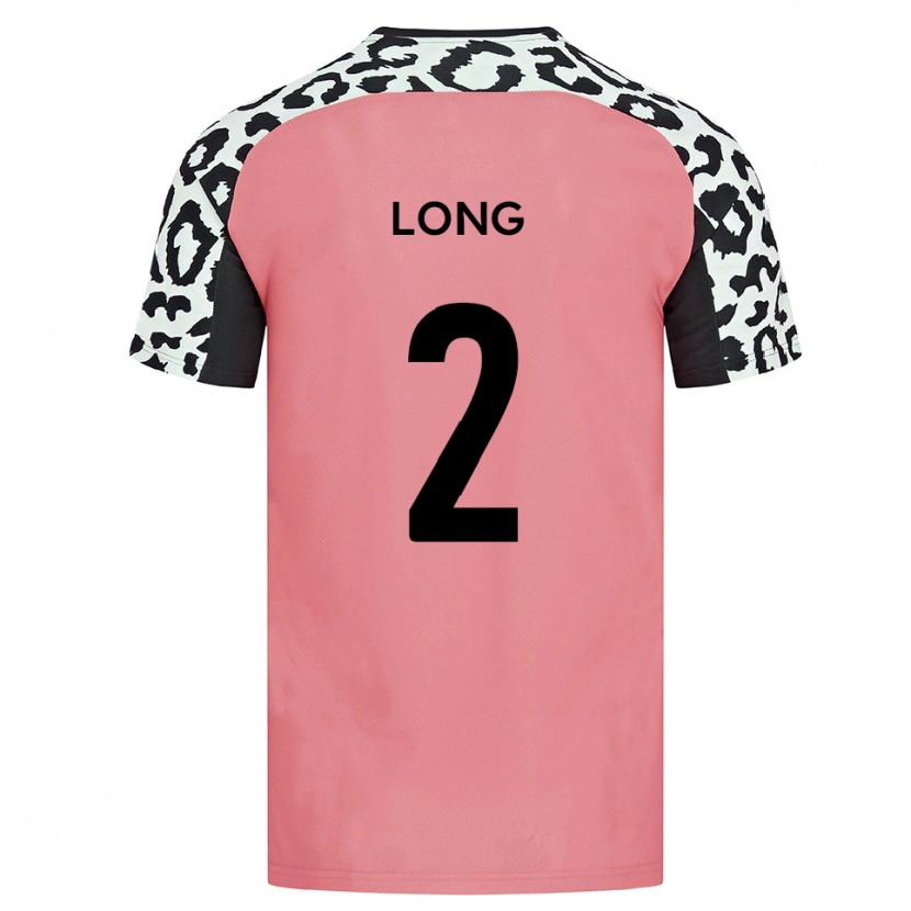 Danxen Hombre Camiseta Sean Long #2 Rosa Negro 2ª Equipación 2025/26 La Camisa México