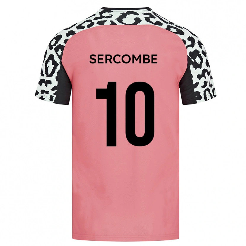 Danxen Hombre Camiseta Liam Sercombe #10 Rosa Negro 2ª Equipación 2025/26 La Camisa México
