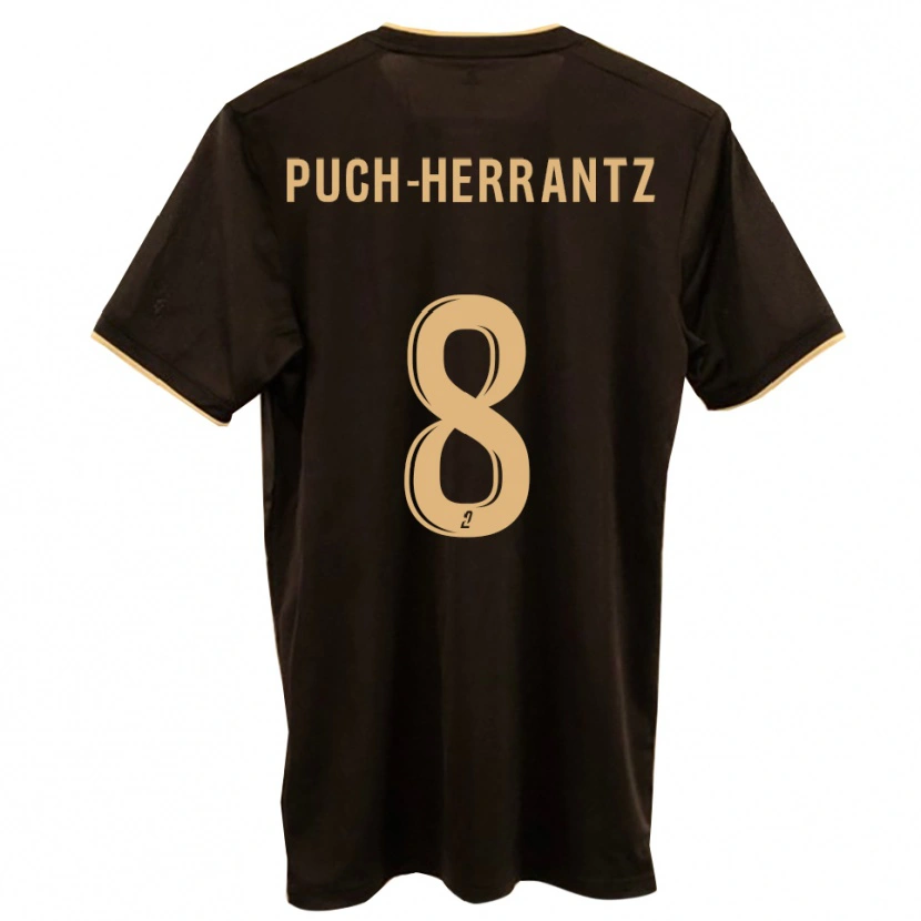 Danxen Hombre Camiseta Mehdi Puch-Herrantz #8 Azul Rojo 2ª Equipación 2025/26 La Camisa México