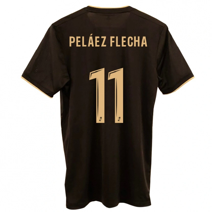 Danxen Hombre Camiseta Fernando Peláez Flecha #11 Azul Rojo 2ª Equipación 2025/26 La Camisa México