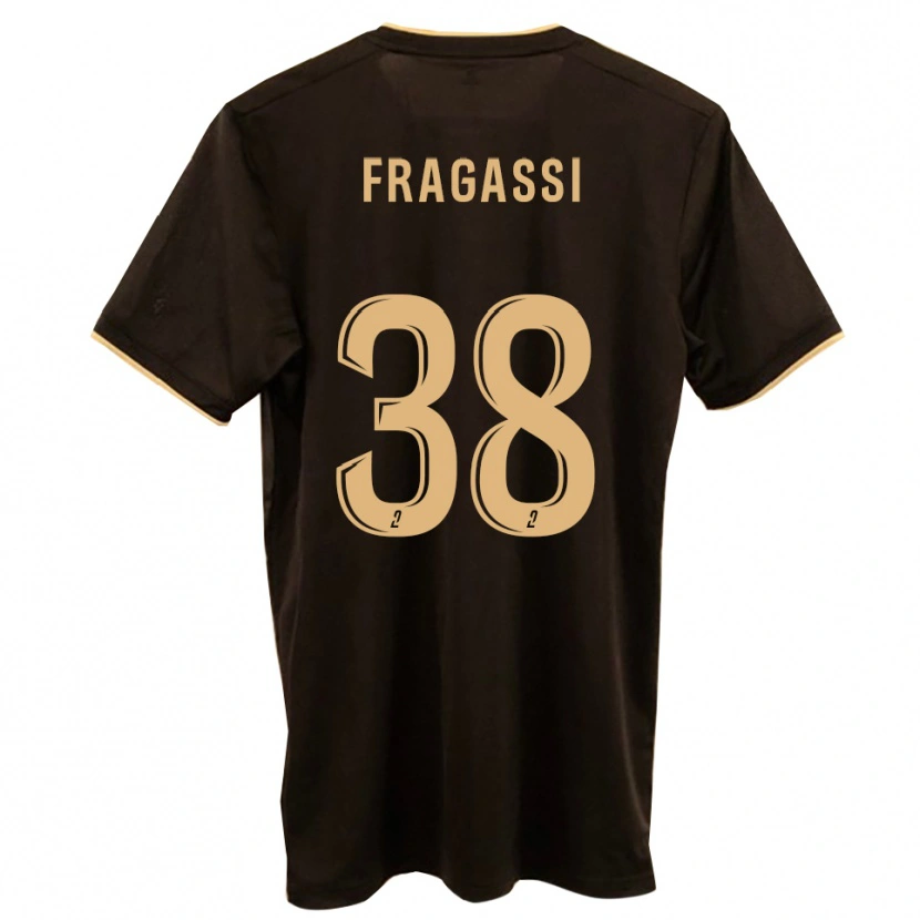 Danxen Hombre Camiseta Tom Fragassi #38 Azul Rojo 2ª Equipación 2025/26 La Camisa México