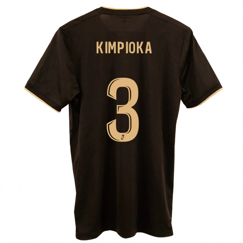 Danxen Hombre Camiseta Noah Kimpioka #3 Azul Rojo 2ª Equipación 2025/26 La Camisa México