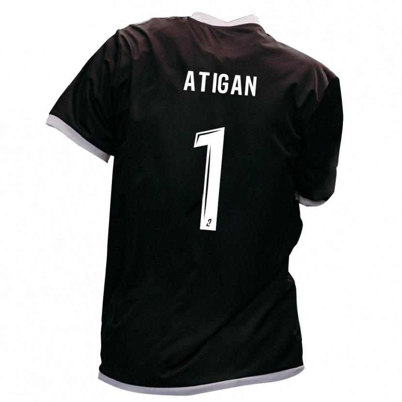 Danxen Hombre Camiseta Aydin Atigan #1 Negro Oro 2ª Equipación 2025/26 La Camisa México
