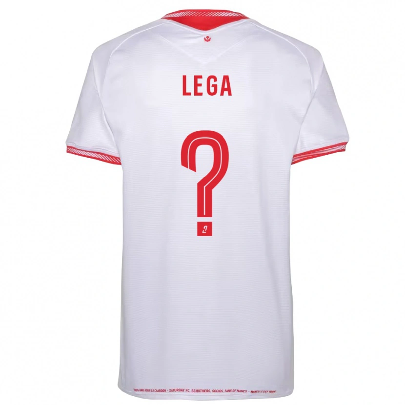 Danxen Hombre Camiseta Valentine Lega #0 Negro Rojo 2ª Equipación 2025/26 La Camisa México