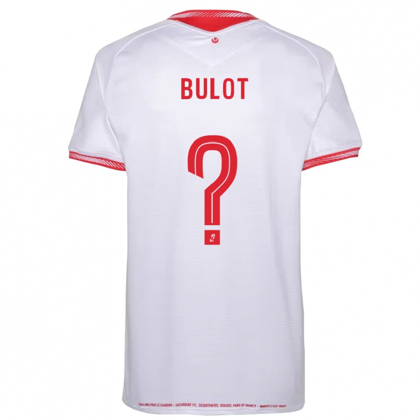 Danxen Hombre Camiseta Héléna Bulot #0 Negro Rojo 2ª Equipación 2025/26 La Camisa México