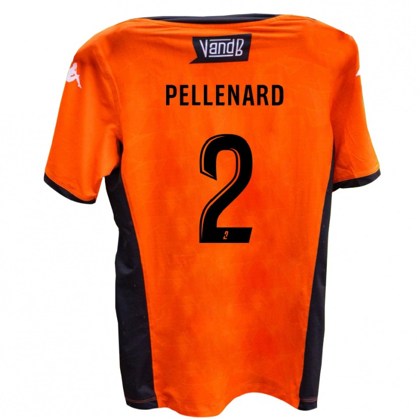 Danxen Hombre Camiseta Théo Pellenard #2 Blanco Negro 2ª Equipación 2025/26 La Camisa México