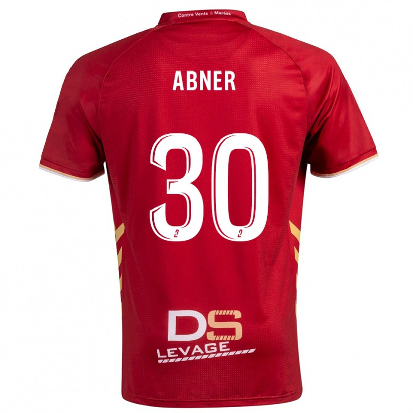Danxen Hombre Camiseta Felipe Abner #30 Borgoña Oro 2ª Equipación 2025/26 La Camisa México