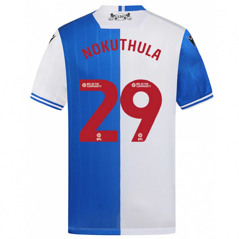 Danxen Mujer Camiseta Faith Nokuthula #29 Azul Blanco 1ª Equipación 2025/26 La Camisa México