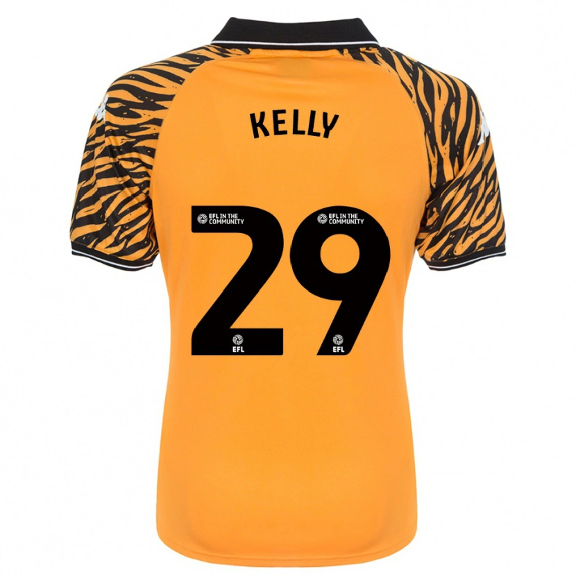 Danxen Mujer Camiseta Ace Kelly #29 Naranja Negro 1ª Equipación 2025/26 La Camisa México