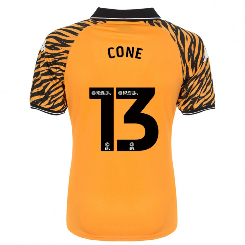 Danxen Mujer Camiseta Sharla Cone #13 Naranja Negro 1ª Equipación 2025/26 La Camisa México